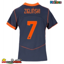 Camisa de Futebol Inter Milan Piotr Zielinski #7 Equipamento Alternativo Mulheres 2025-26 Manga Curta